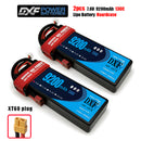 (CN)DXF 2S 9200mAh 7.6V 130C Batteria Lipo ad Alta Capacità Hardcase con XT90 Spina per 1:8 Scala RC Auto, Multi-Rotore RC Aeroplano, RC Elicottero, RC Barca