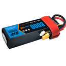 (CN)DXF 3S Lipo Battery 11.4V 130C 8000mAh Soft Case Battery with EC5 XT90 Connector for Car Truck Tank RC Buggy Truggy Racing Hobby