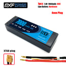 (CN)DXF 4mm 2S 7000mAh 7.4V 60C Batteria Lipo ad Alta Capacità Hardcase con XT90 Spina per 1:8 Scala RC Auto, Multi-Rotore RC Aeroplano, RC Elicottero, RC Barca