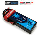 (CN)DXF 2S 8400mAh 7.4V 120C Batteria Lipo ad Alta Capacità Hardcase con XT90 Spina per 1:8 Scala RC Auto, Multi-Rotore RC Aeroplano, RC Elicottero, RC Barca