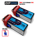 (CN)DXF 6S Lipo Battery 22.2V 100C 3300mAh Soft Case Battery with EC5 XT90 Connector for Car Truck Tank RC Buggy Truggy Racing Hobby