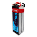 (CN)DXF 6S Lipo Battery 22.2V 50C 5200mAh Soft Case Battery with EC5 XT90 Connector for Car Truck Tank RC Buggy Truggy Racing Hobby