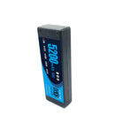 (CN)DXF 4mm 2S 5200mAh 7.4V 100C Batteria Lipo ad Alta Capacità Hardcase con XT90 Spina per 1:8 Scala RC Auto, Multi-Rotore RC Aeroplano, RC Elicottero, RC Barca