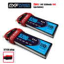 (CN)DXF 2S Lipo Battery 7.4V 50C 5200mAh Soft Case Battery with EC5 XT90 Connector for Car Truck Tank RC Buggy Truggy Racing Hobby
