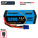 (CN)DXF 4S 5200 mAh 14.8V 60C Batteria Lipo ad Alta Capacità Hardcase con XT90 Spina per 1:8 Scala RC Auto, Multi-Rotore RC Aeroplano, RC Elicottero, RC Barca