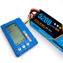 (USA)DXF Lipo Battery 3S 11.1V 5200MAH 60C Blue Series  lipo Hardcase with Deans Plug for Rc 1/8 1/10 Buggy Truck Car Off-Road Drone