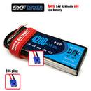 (CN)DXF 2S Lipo Battery 7.4V 60C 4200mAh Soft Case Battery with EC5 XT90 Connector for Car Truck Tank RC Buggy Truggy Racing Hobby