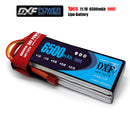 (CN)DXF 3S Lipo Battery 11.1V 100C  6500mAh Soft Case Battery with EC5 XT90 Connector for Car Truck Tank RC Buggy Truggy Racing Hobby