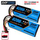 (CN)DXF 3S 6200 mAh 11.1V 80C Batteria Lipo ad Alta Capacità Hardcase con XT90 Spina per 1:8 Scala RC Auto, Multi-Rotore RC Aeroplano, RC Elicottero, RC Barca