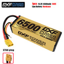(CN)DXF High Voltage 4S 6500 mAh 15.2 V 140C Batteria Lipo ad Alta Capacità Hardcase con XT90 Spina per 1:8 Scala RC Auto, Multi-Rotore RC Aeroplano, RC Elicottero, RC Barca