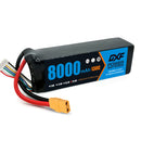 (CN)DXF 6S Lipo Battery 22.8V 130C 8000mAh Soft Case Battery with EC5 XT90 Connector for Car Truck Tank RC Buggy Truggy Racing Hobby