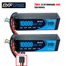 (CN)DXF 6S Lipo Battery 22.2V 100C7000mAh Soft Case Battery with EC5 XT90 Connector for Car Truck Tank RC Buggy Truggy Racing Hobby