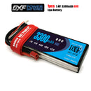 (CN)DXF 2S Lipo Battery 7.4V 60C 3300mAh Soft Case Battery with EC5 XT90 Connector for Car Truck Tank RC Buggy Truggy Racing Hobby