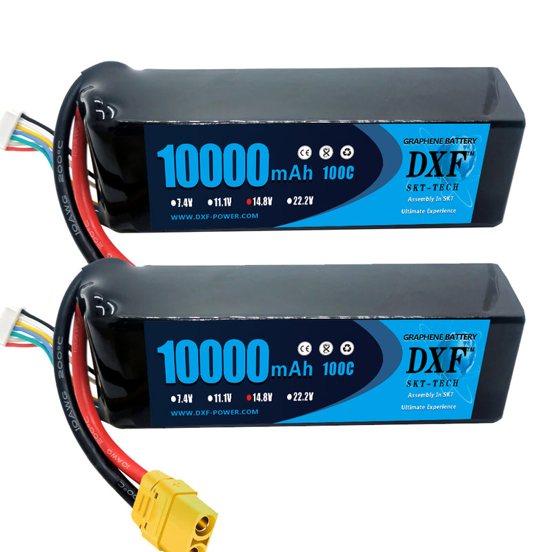 (ES)DXF 6S Lipo Battery 22.2V 100C 7000mAh Soft Case Battery with XT90 Connector for Car Truck Tank RC Buggy Truggy Racing Hobby