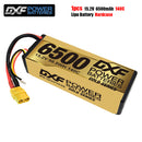 (CN)DXF High Voltage 4S 6500 mAh 15.2 V 140C Batteria Lipo ad Alta Capacità Hardcase con XT90 Spina per 1:8 Scala RC Auto, Multi-Rotore RC Aeroplano, RC Elicottero, RC Barca