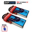 (CN)DXF 2S Lipo Battery 7.4V 30C 3000mAh Soft Case Battery with EC5 XT90 Connector for Car Truck Tank RC Buggy Truggy Racing Hobby