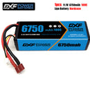 (CN)DXF 3S 6750 mAh 11.1V 100C Batteria Lipo ad Alta Capacità Hardcase con XT90 Spina per 1:8 Scala RC Auto, Multi-Rotore RC Aeroplano, RC Elicottero, RC Barca