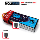 (CN)DXF 3S Lipo Battery 11.1V 100C  6500mAh Soft Case Battery with EC5 XT90 Connector for Car Truck Tank RC Buggy Truggy Racing Hobby