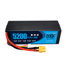 (CN)DXF High Voltage 4S 5200 mAh 14.8V 80C Batteria Lipo ad Alta Capacità Hardcase con XT90 Spina per 1:8 Scala RC Auto, Multi-Rotore RC Aeroplano, RC Elicottero, RC Barca