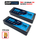 (CN)DXF 4mm 2S 8400mAh 7.4V 120C Batteria Lipo ad Alta Capacità Hardcase con XT90 Spina per 1:8 Scala RC Auto, Multi-Rotore RC Aeroplano, RC Elicottero, RC Barca