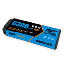 (CN)DXF 5mm 2S 6300mAh 7.6V 140C Batteria LCG Lipo ad Alta Capacità Hardcase con XT90 Spina per 1:8 Scala RC Auto, Multi-Rotore RC Aeroplano, RC Elicottero, RC Barca