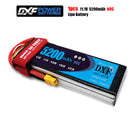 (CN)DXF 3S Lipo Battery 11.1V 80C 5200mAh Soft Case Battery with EC5 XT90 Connector for Car Truck Tank RC Buggy Truggy Racing Hobby