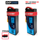 (CN)DXF High Voltage 3S 9200 mAh 11.4V 130C Batteria Lipo ad Alta Capacità Hardcase con XT90 Spina per 1:8 Scala RC Auto, Multi-Rotore RC Aeroplano, RC Elicottero, RC Barca