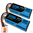 (CN)DXF 3S 5200 mAh 11.1V 100C Batteria Lipo ad Alta Capacità Hardcase con XT90 Spina per 1:8 Scala RC Auto, Multi-Rotore RC Aeroplano, RC Elicottero, RC Barca