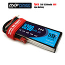 (CN)DXF 2S Lipo Battery 7.4V 50C 5200mAh Soft Case Battery with EC5 XT90 Connector for Car Truck Tank RC Buggy Truggy Racing Hobby