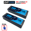 (CN)DXF 4mm 2S 8400mAh 7.4V 120C Batteria Lipo ad Alta Capacità Hardcase con XT90 Spina per 1:8 Scala RC Auto, Multi-Rotore RC Aeroplano, RC Elicottero, RC Barca