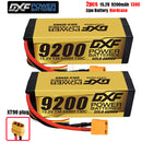 (CN)DXF High Voltage 4S 9200 mAh 15,2 V 130C Batteria Lipo ad Alta Capacità Hardcase con XT90 Spina per 1:8 Scala RC Auto, Multi-Rotore RC Aeroplano, RC Elicottero, RC Barca