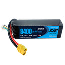 (CN)DXF 6S Lipo Battery 22.2V 120C 8400mAh Soft Case Battery with EC5 XT90 Connector for Car Truck Tank RC Buggy Truggy Racing Hobby