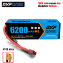 (CN)DXF 3S 6200 mAh 11.1V 80C Batteria Lipo ad Alta Capacità Hardcase con XT90 Spina per 1:8 Scala RC Auto, Multi-Rotore RC Aeroplano, RC Elicottero, RC Barca