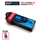 (CN)DXF 2S 6500 mAh 7.4V 100C Batteria Lipo ad Alta Capacità Hardcase con XT90 Spina per 1:8 Scala RC Auto, Multi-Rotore RC Aeroplano, RC Elicottero, RC Barca