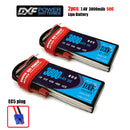 (CN)DXF 2S Lipo Battery 7.4V 50C 3800mAh Soft Case Battery with EC5 XT90 Connector for Car Truck Tank RC Buggy Truggy Racing Hobby