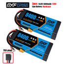 (CN)DXF 4S 8400 mAh 14.8V 120C Batteria Lipo ad Alta Capacità Hardcase con XT90 Spina per 1:8 Scala RC Auto, Multi-Rotore RC Aeroplano, RC Elicottero, RC Barca