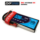 (CN)DXF 2S Lipo Battery 7.4V 100C 5200mAh Soft Case Battery with EC5 XT90 Connector for Car Truck Tank RC Buggy Truggy Racing Hobby