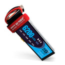 (CN)DXF 3S Lipo Battery 11.1V 100C 6200mAh Soft Case Battery with EC5 XT90 Connector for Car Truck Tank RC Buggy Truggy Racing Hobby