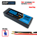 (CN)DXF 4mm 2S 8000mAh 7.6V 130C Batteria Lipo ad Alta Capacità Hardcase con XT90 Spina per 1:8 Scala RC Auto, Multi-Rotore RC Aeroplano, RC Elicottero, RC Barca