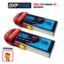 (CN)DXF 3S Lipo Battery 11.1V 50C 5200mAh Soft Case Battery with EC5 XT90 Connector for Car Truck Tank RC Buggy Truggy Racing Hobby