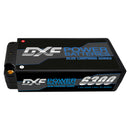 (EU)DXF Lipo Battery 2S 7.6V 6300mAh 130C/260C Shorty 5MM Hardcase Battery Graphene Battery for Rc Truck Drone 1/10 1/8 Scale Traxxas Slash 4x4 RC Car Buggy truggy