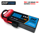 (CN)DXF High Voltage 3S 8000 mAh 11.4V 130C Batteria Lipo ad Alta Capacità Hardcase con XT90 Spina per 1:8 Scala RC Auto, Multi-Rotore RC Aeroplano, RC Elicottero, RC Barca