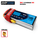 (CN)DXF 2S Lipo Battery 7.4V 100C10000mAh Soft Case Battery with EC5 XT90 Connector for Car Truck Tank RC Buggy Truggy Racing Hobby