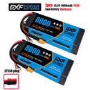 (CN)DXF High Voltage 4S 8000 mAh 15.2V 130C Batteria Lipo ad Alta Capacità Hardcase con XT90 Spina per 1:8 Scala RC Auto, Multi-Rotore RC Aeroplano, RC Elicottero, RC Barca