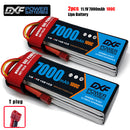 (CN)DXF 3S Lipo Battery 11.1V 100C7000mAh Soft Case Battery with EC5 XT90 Connector for Car Truck Tank RC Buggy Truggy Racing Hobby