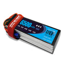 (CN)DXF 6S Lipo Battery 22.2V 100C 6500mAh Soft Case Battery with EC5 XT90 Connector for Car Truck Tank RC Buggy Truggy Racing Hobby