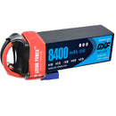 (CN)DXF 4S Lipo Battery 14.8V 120C 8400mAh Soft Case Battery with EC5 XT90 Connector for Car Truck Tank RC Buggy Truggy Racing Hobby