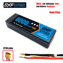 (CN)DXF 4mm 2S 8000mAh 7.6V 130C Batteria Lipo ad Alta Capacità Hardcase con XT90 Spina per 1:8 Scala RC Auto, Multi-Rotore RC Aeroplano, RC Elicottero, RC Barca