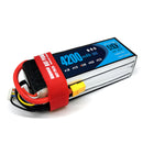 (CN)DXF 4S Lipo Battery 14.8V 60C 4200mAh Soft Case Battery with EC5 XT90 Connector for Car Truck Tank RC Buggy Truggy Racing Hobby