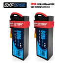 (CN) 3S 8400 mAh 11.1V 120C Batteria Lipo ad Alta Capacità Hardcase con XT90 Spina per 1:8 Scala RC Auto, Multi-Rotore RC Aeroplano, RC Elicottero, RC Barca